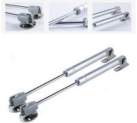 Powertool Lot de 2 vérins à gaz en acier à ressort pour porte de placard de cuisine, armoire (60 N)