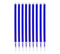 Powertool Lot de 9 recharges d'encre effaçable Bleu 0,7 mm