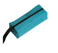 POWERTOOL Pochette à outils zippée multifonction en toile Oxford avec fermeture éclair pour tournevis, clé, pince et autres outils (S, bleu)