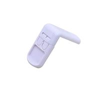 Powertool Serrures de sécurité pour enfants, 1 paquet de serrures de placard pour la cuisine, les tiroirs, placards, four, réfrigérateur (blanc)