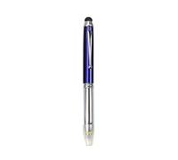 Powertool Stylo à bille LED 3 en 1 Stylo/Stylo/lumière LED, alimenté par LED avec recharge supplémentaire et piles pour écrire la nuit (1 pièce)