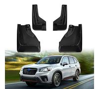 Powerty Lot de 4 bavettes Garde-Boue Avant et arrière en ABS Noir pour Subaru Forester 2019-2024