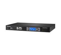 PowerWalker PDU RC-16A - Unité de distribution secteur (rack-montable) - CA 220/230/240 V - 3680 VA - RS-232, USB - entrée : IEC 60320 C20 16A - connecteurs de sortie : 8 (power IEC 60320 C13) -...