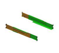 Powerwalker RK7 - Kit de montage UPS - montable sur rack - 1U - pour PowerWalker VI 1000 R1U, VI 1500 R1U, VI 500 R1U, VI 750 R1U