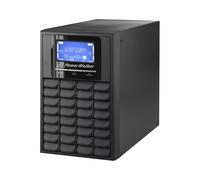 PowerWalker VFI 1000C LCD - Onduleur - 800 Watt - 1000 VA - 9 Ah - RS-232, USB - connecteurs de sortie : 3 - PFC - noir
