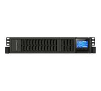 PowerWalker VFI 3000 CRS - Onduleur (montable sur rack / externe) - 2400 watt - 3000 VA - pas de batterie - RS-232, USB - connecteurs de sortie : 4 - 2U - 19