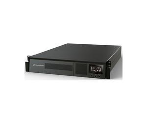 PowerWalker VFI 3000 RMG PF1 UPS 3kVA/3000W Double-Conversion Online Rack/Tour, Sorties C13/C19, RS-232/USB, LCD, Backup 3min Pleine Charge