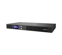 PowerWalker VI 1000 R1U - Onduleur (rack-montable) - CA 230 V - 600 watt - 1000 VA - 7 Ah - USB, RS-232 - connecteurs de sortie : 4 - 1U
