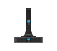 PowerWalker VI 1000RT LCD - Onduleur - CA 220/230/240 V - 900 watt - 1000 VA - 7 Ah - RS-232, USB - connecteurs de sortie : 8 - 2U - 19" - noir