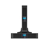 PowerWalker VI 1000RT LCD - Onduleur - CA 220/230/240 V - 900 Watt - 1000 VA - 7 Ah - RS-232, USB - connecteurs de sortie : 8 - 2U - 19" - noir