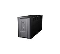 PowerWalker VI 1200 IEC - Onduleur - CA 220/230/240 V - 600 Watt - 1200 VA - 7 Ah - USB - connecteurs de sortie : 6 - noir