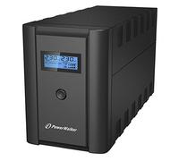 Onduleur - BLUEWALKER - VI 1200 LCD-IEC - 1200 VA - 600 Watt - 6 connecteurs de sortie - USB