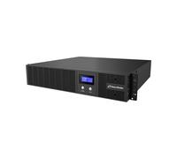 PowerWalker VI 1200 RLE - UPS Interactif Ligne 1.2 kVA / 720W, 4 Prises C13, USB, RS-232, Batterie 12V 7.2Ah, Autonomie 3.1 min, Noir