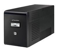 PowerWalker VI 1500 LCD - Onduleur - CA 220/230/240 V - 900 watt - 1500 VA - 9 Ah - USB - connecteurs de sortie : 4 - noir