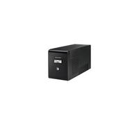 PowerWalker VI 1500 LCD - Onduleur - CA 220/230/240 V - 900 watt - 1500 VA - 9 Ah - USB - connecteurs de sortie : 4 - noir