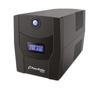 BlueWalker Onduleur VI 1500 STL 1500 VA 900 W 4 sorties CA LCD intégré USB 7.2 Ah