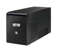 PowerWalker VI 2000 LCD - Onduleur - CA 220/230/240 V - 1200 Watt - 2000 VA - 9 Ah - USB - connecteurs de sortie : 4 - noir