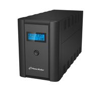 PowerWalker VI 2200 LCD/IEC - Alimentation Non Interruptible 2.2kVA/1200W, Topologie Line Interactive, 6 Prises CA, Port USB, RJ45/RJ11, Mini Tower