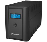 BLUEWALKER UPS Line-Interactive 2200VA 2X SCHUKO, 2X IEC, RJ11/RJ45, USB, LCD