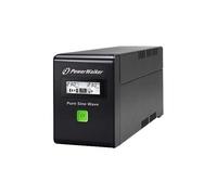 PowerWalker VI 800 SW - Onduleur - CA 220/230/240 V - 480 Watt - 800 VA - 9 Ah - USB - connecteurs de sortie : 3 - noir