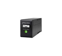 PowerWalker VI 800 SW - Onduleur - CA 220/230/240 V - 480 Watt - 800 VA - 9 Ah - USB - connecteurs de sortie : 3 - noir