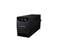 PowerWalker VI 850 IEC - Onduleur - CA 220/230/240 V - 480 Watt - 850 VA - 9 Ah - USB - connecteurs de sortie : 4 - noir