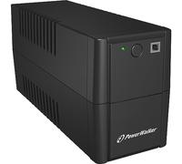 PowerWalker VI 850 IEC - Onduleur - CA 220/230/240 V - 480 Watt - 850 VA - 9 Ah - USB - connecteurs de sortie : 4 - noir