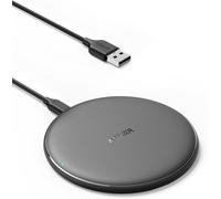 Powerwave Pad 10w Induction Charger, Qi Wireless Charger 10w Compatible Standard Iphone 5w For Iphone 16/15/14 Plus Pro Max, Galaxy S9/8, Mate 20 Pro (Wall Charger Not Included)