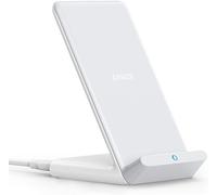 Powerwave Stand 10w Induction Charger, Qi Certified Fast Wireless Charger For Samsung Galaxy S9, Compatible Standard 5w Iphone 16/15 Pro Plus, Mate 20(Wall Charger Not Included)