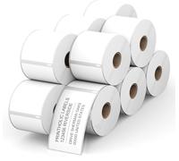 Powerwerk - Lot de 50 rouleaux d'étiquettes autocollantes 99014 compatibles avec DYMO, 54 mm x 101 mm, étiquettes multi-usages pour LabelWriter série 450 et 4XL