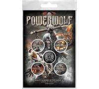 Powerwolf Call Of The Wild Indifférent Badge multicolore Métal