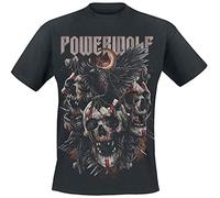 Powerwolf Dead Boys Don't Cry Homme T-Shirt Manches Courtes Noir XL