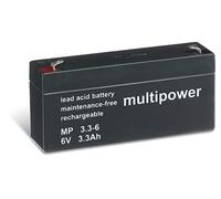 Powery Batterie au plomb (multipower) MP3,3 - 6