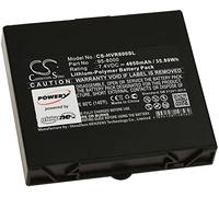 Powery Batterie pour l'aspirateur Humanware Victor Reader Stratus, 7,4V, Li-Polymer [ Batterie pour iPod-MP3-Jouet ]