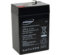 Powery® Batterie Powery au gel de plomb pour : moto, quads, véhicules Jouet 6 V 5 Ah (remplace aussi 4 Ah 4,5 Ah)