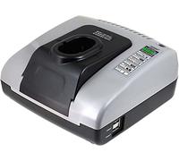 Powery Chargeur de Batterie avec USB pour Batterie Hitachi Type EB 14B, 7,2V-18V [ Chargeurs pour Outil électroportatif ]