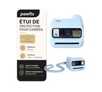 Powfix Coque Silicone Antidérapant pour Polaroid Go Generation 3,Bleu Ciel | Protection renforcée contre les chocs et rayures, légère, installation facile, idéale en photographie nomade