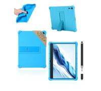 Powfix Coque Silicone pour TCL Note A1 NXTPAPER 11.5", Enfant Antichoc | Avec Stylet Tactile, Béquille Ajustable, Étui Léger Anti-Rayures, Couleur Bleu ciel