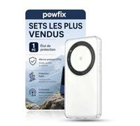 Powfix Coque TPU Antichoc pour ZTE U30 AIR Routeur,Transparent | Protection souple anti-rayures,installation facile,légère, pour routeur Wi-Fi portable,idéale voyage et télétravail