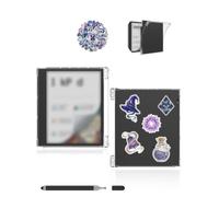 powfix Coque Transparente pour Pocketbook InkPad EO 10.3", TPU Souple | Inclus Stylet Tactile & Autocollants | Housse TPU Anti-Choc, Anti-Rayures et Ultra Mince pour Liseuse Électronique