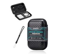 Powfix Étui Antichoc pour ZTE U30 AIR Routeur WiFi Portable, Noir | Imperméable & Anti-poussière, Structure Solide, Housse de Transport et Rangement Pratique