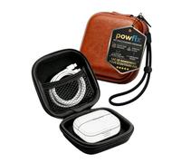 Powfix Étui Antichoc Rigide Brun pour Sony WF-C510