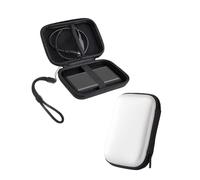 Powfix Étui de Protection pour Maxone 1 to, Coque Rigide Antichoc EVA pour Disque Dur Externe, Sacoche de Transport Voyage et Bureau, Argenté