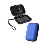 Powfix Étui de Protection pour Maxone 1 to, Coque Rigide Antichoc EVA pour Disque Dur Externe, Sacoche de Transport Voyage et Bureau, Bleu