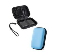 Powfix Étui de Protection pour Maxone 1 to, Coque Rigide Antichoc EVA pour Disque Dur Externe, Sacoche de Transport Voyage et Bureau, Bleu Ciel