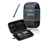 Powfix Étui Rigide pour Baseus 20000mAh 45W Batterie Externe, Housse Voyage | Pochette Rangement Imperméable & Anti-Choc | Housse Solide pour Power Bank en Voyage, Avion, Camping & Bureau (Étui Seul)