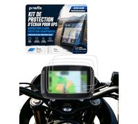 Powfix Film de Protection pour TomTom Rider 550, PET Souple 3-Pack | Protection Écran PET Haute Définition | Film Souple Anti-Rayures pour Road Trip, Aventure Tout-Terrain et Voyage Moto