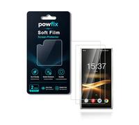 Powfix Film PET pour FiiO M25 R2R 5.5", Protection Écran HD Pack de 2 | Lot de 2 Films en PET Souple Haute Transparence | Protection Écran Anti-Rayures et Anti-Choc pour Lecteur MP3 Audio