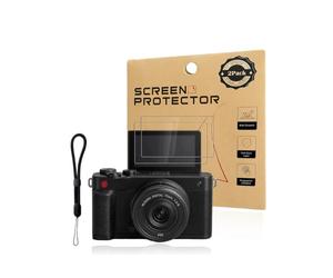 Powfix Film Protecteurs HD pour insta360 Z-one, Protection Écran 4H | Lot de 2 Verres Trempés Dureté 4H | Protection Ultra Claire Anti-Rayures et Anti-Traces pour Écran Caméra d'Action