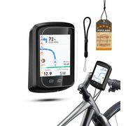 powfix Pack Protection 3-en-1 pour GEOID CC700 | Coque Silicone Antichoc + 1 Films Écran HD + Dragonne | Kit Intégral Anti-Rayures & Intempéries pour Cyclisme, VTT, Gravel & Voyage,Noir